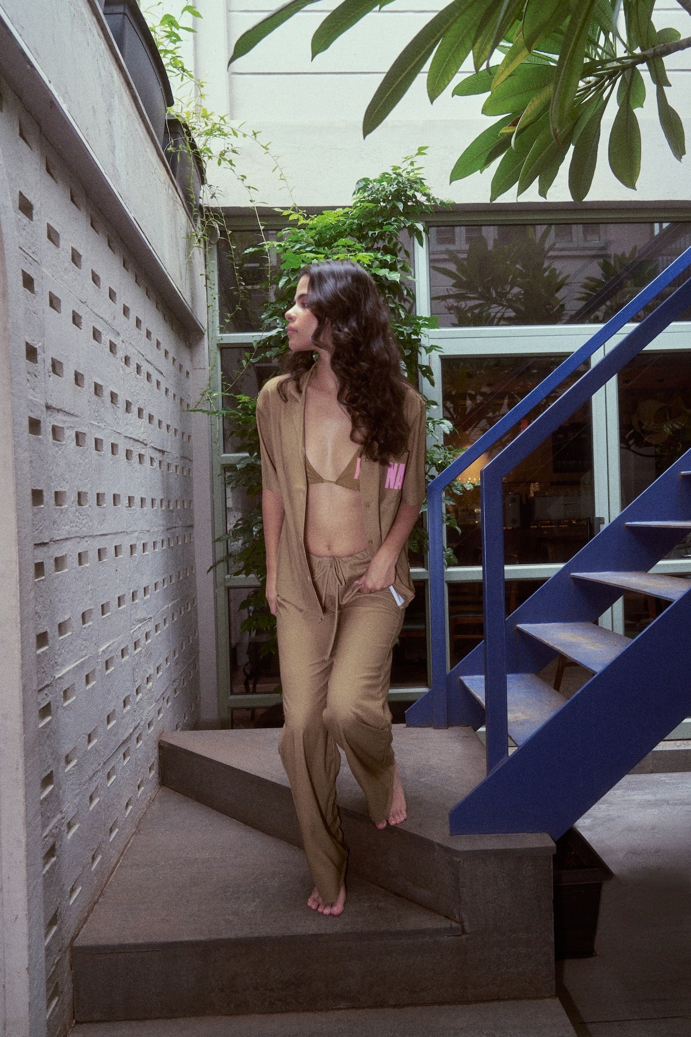 Forest Pink Trousers