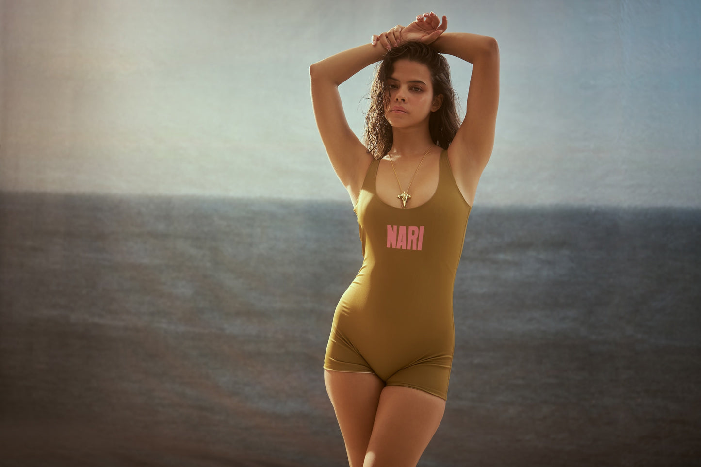 Forest Pink Playsuit