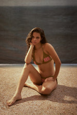 Load image into Gallery viewer, Forest Pink Bikini Top