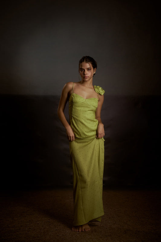 Citrina maxi skirt