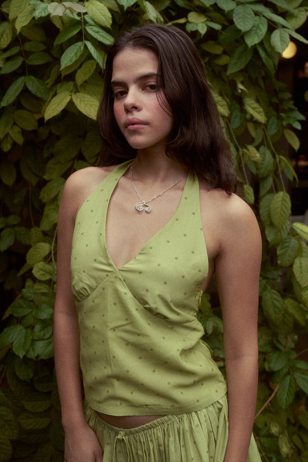 Citrina Pleated Mini Skirt